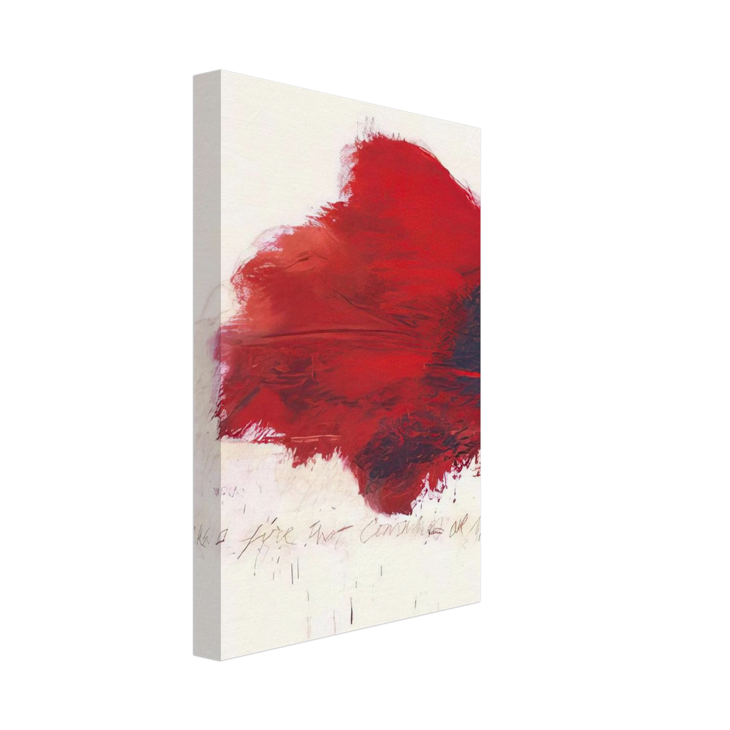 Fifty Days at Iliam. The Fire that Consumes All before It Canvas | Cy Twombly Canvas | Cy Twombly Store