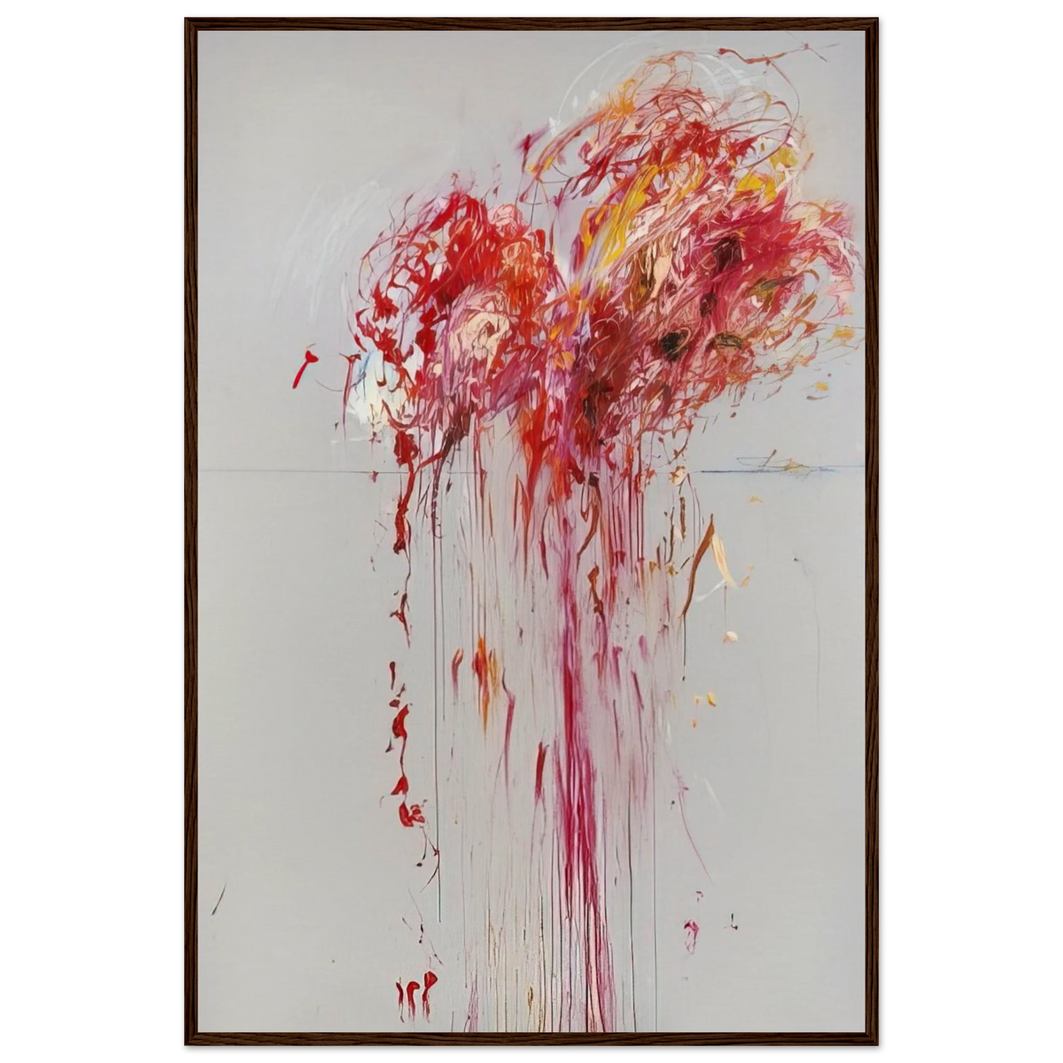 Nine Discourses on Commodus, Part VIII Framed Poster | Cy Twombly Framed Prints Wall Art | Cy Twombly Store