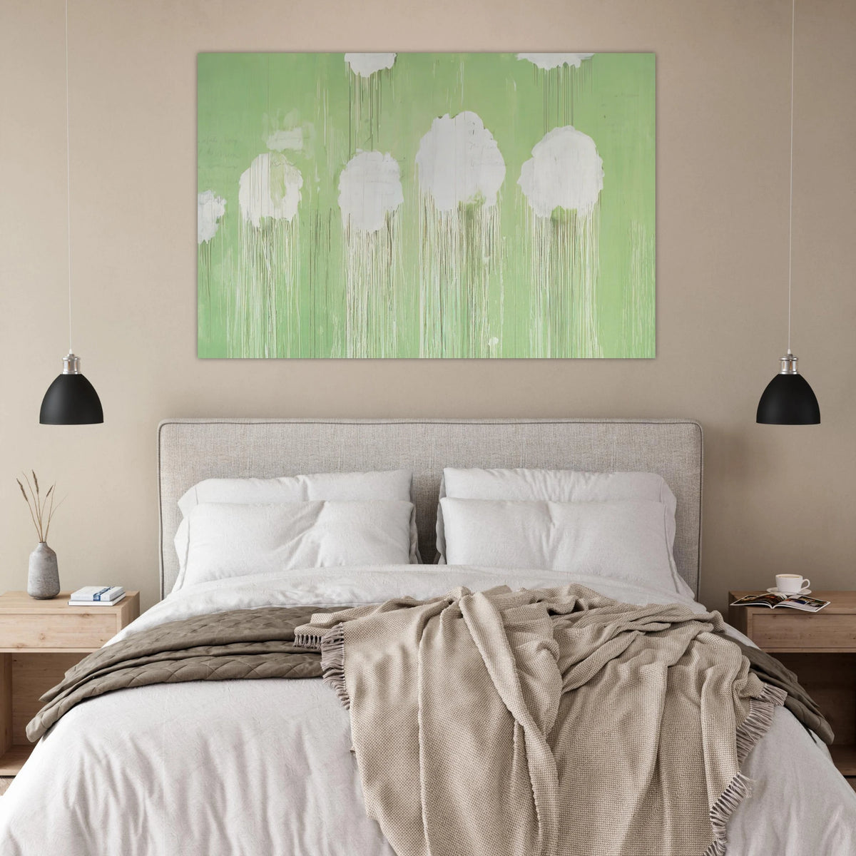 Untitled,  Peony Blossom Painting  Poster | Cy Twombly Poster | Cy Twombly Store