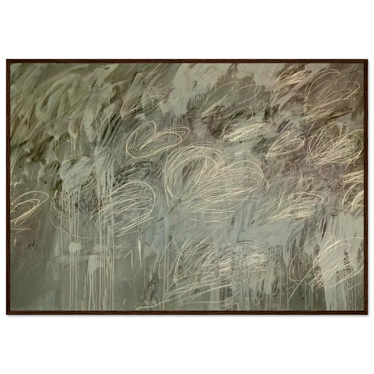 III Notes from Salalah,  Note II  Framed Poster | Cy Twombly Framed Prints Wall Art | Cy Twombly Store