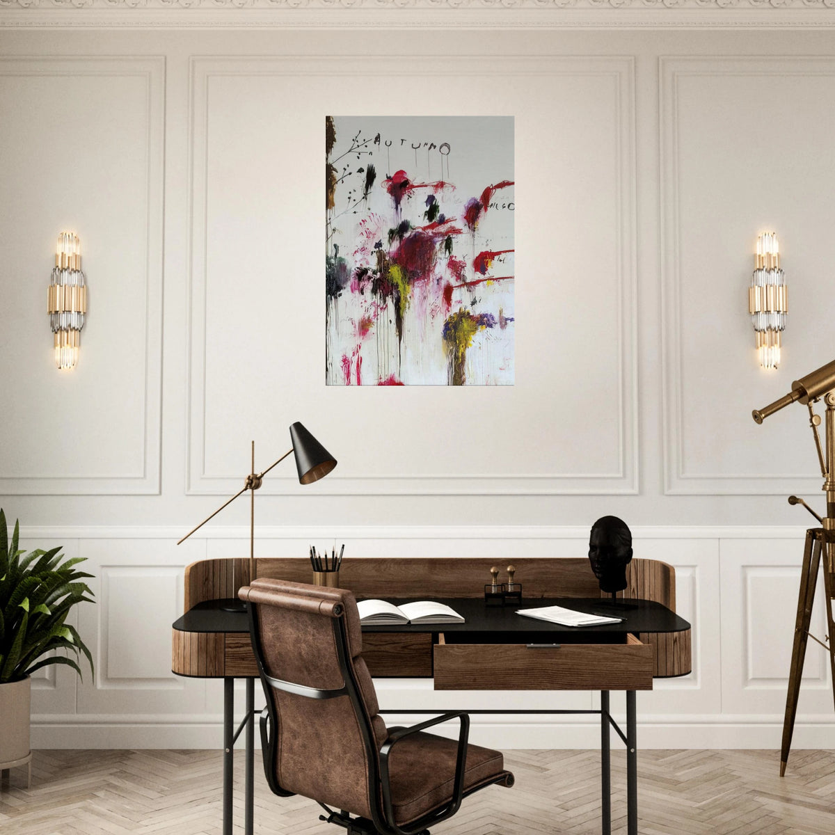 Quattro Stagioni II. Autunno Canvas | Cy Twombly Canvas | Cy Twombly Store