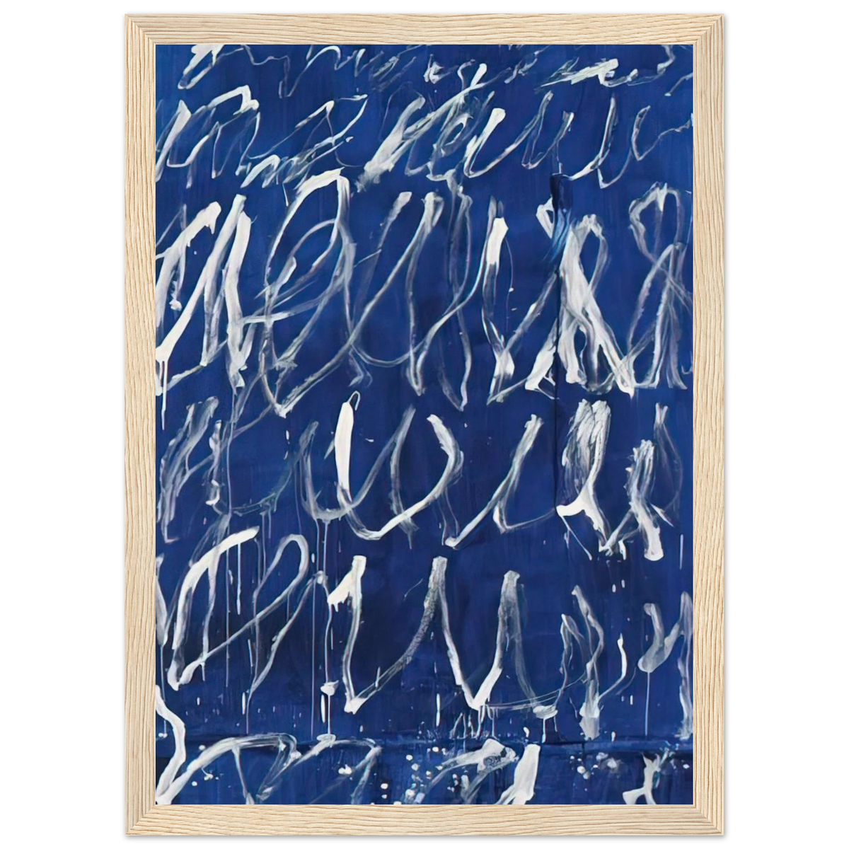 Untitled Framed Poster | Cy Twombly Framed Prints Wall Art | Cy Twombly Store