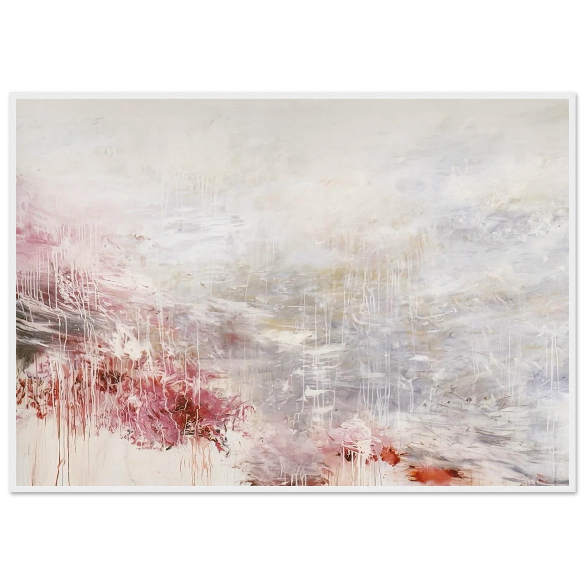 Hero and Leander  To Christopher Marlowe  [Rome] Framed Poster | Cy Twombly Framed Prints Wall Art | Cy Twombly Store