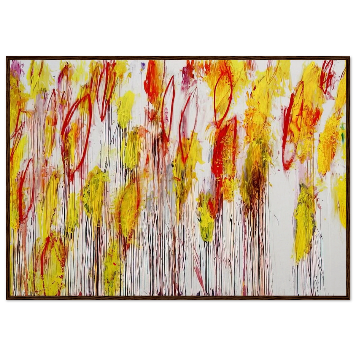 Lepanto, Part I Framed Poster | Cy Twombly Framed Prints Wall Art | Cy Twombly Store