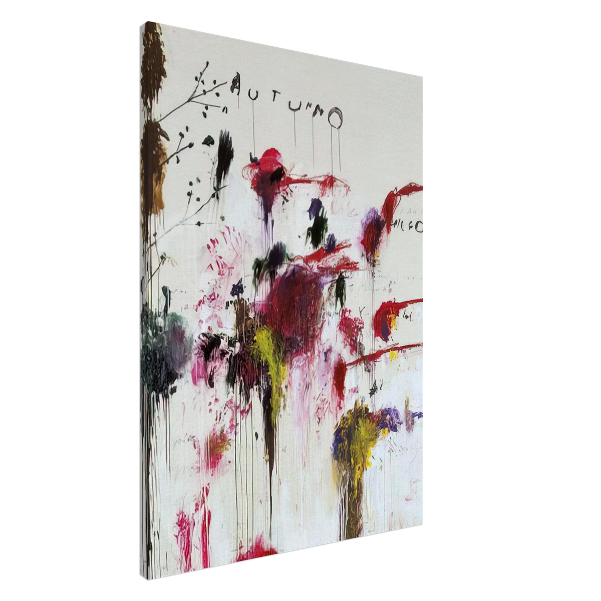 Quattro Stagioni II. Autunno Canvas | Cy Twombly Canvas | Cy Twombly Store