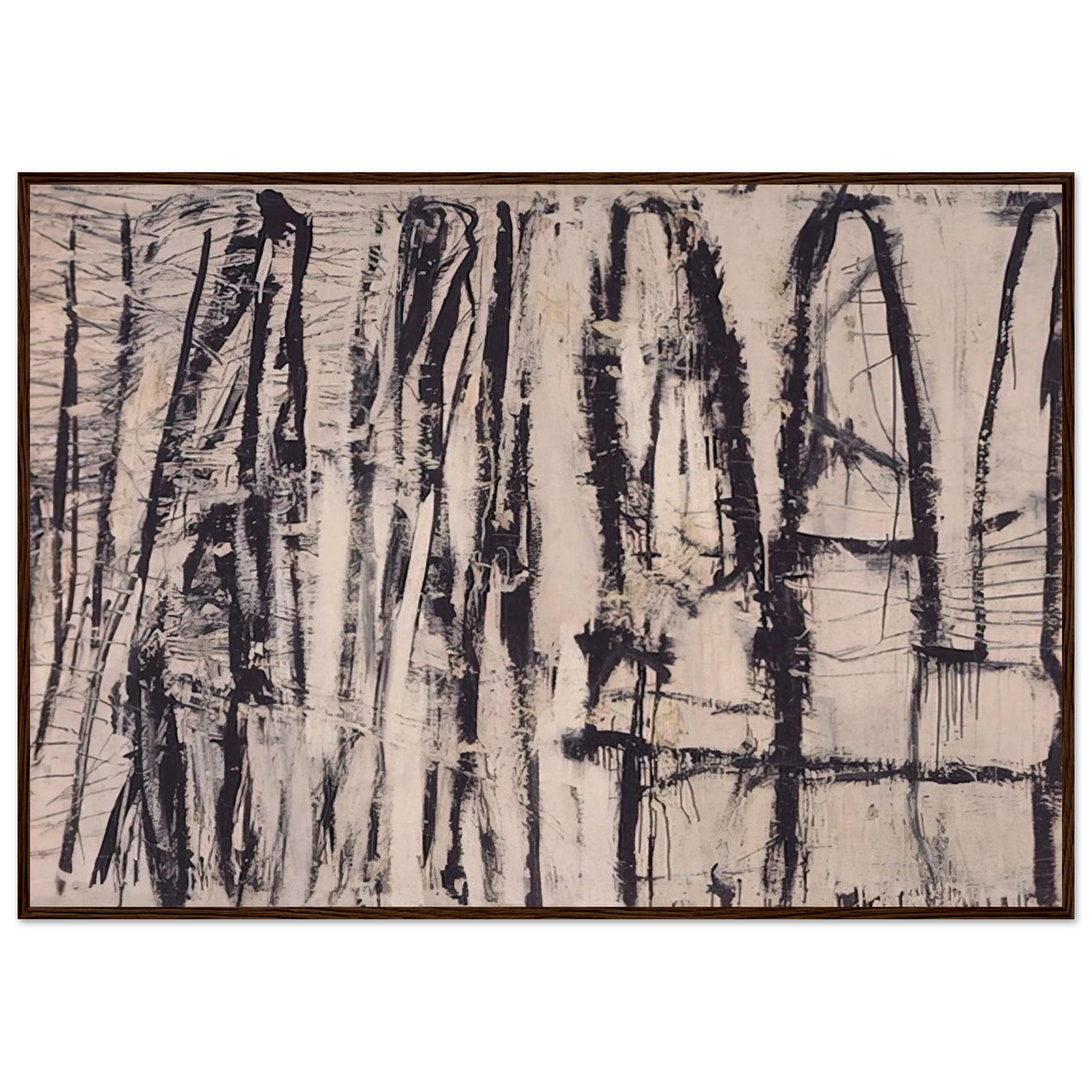 Quarzeat Framed Poster | Cy Twombly Framed Prints Wall Art | Cy Twombly Store