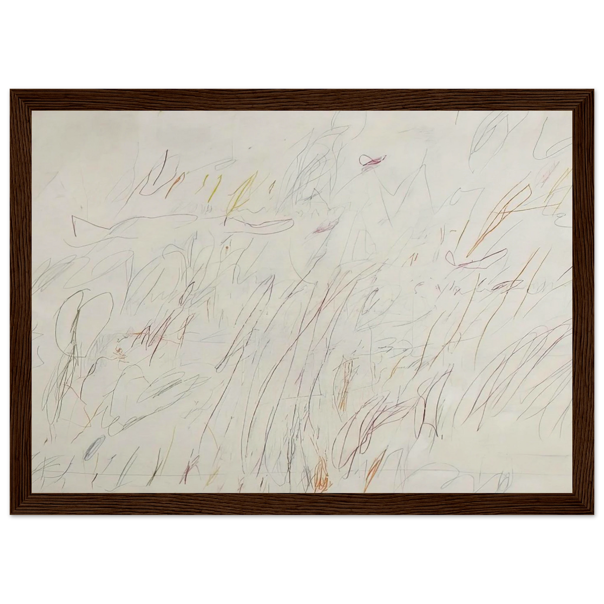 Sunset Framed Poster | Cy Twombly Framed Prints Wall Art | Cy Twombly Store