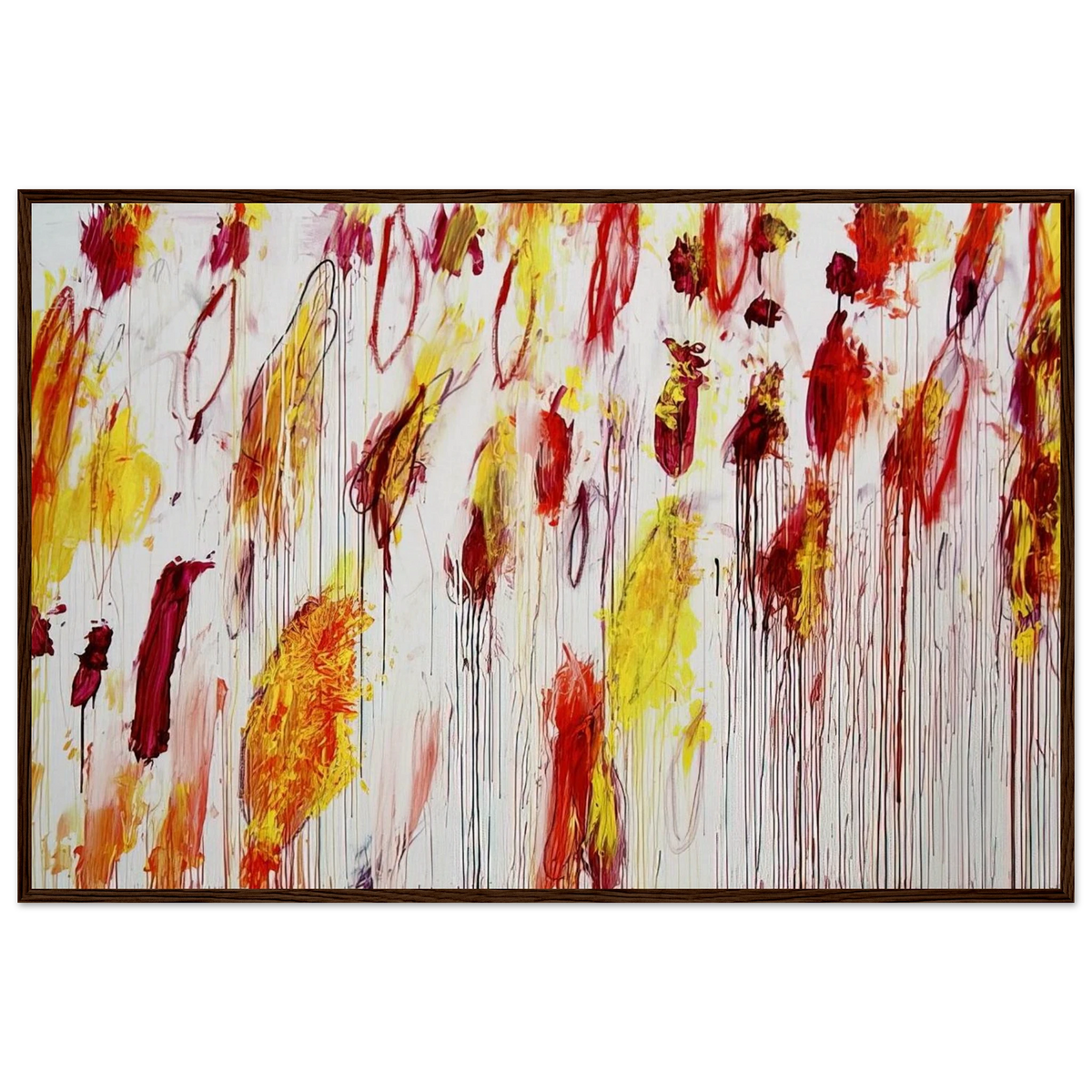 Lepanto, Part IV Framed Poster | Cy Twombly Framed Prints Wall Art | Cy Twombly Store