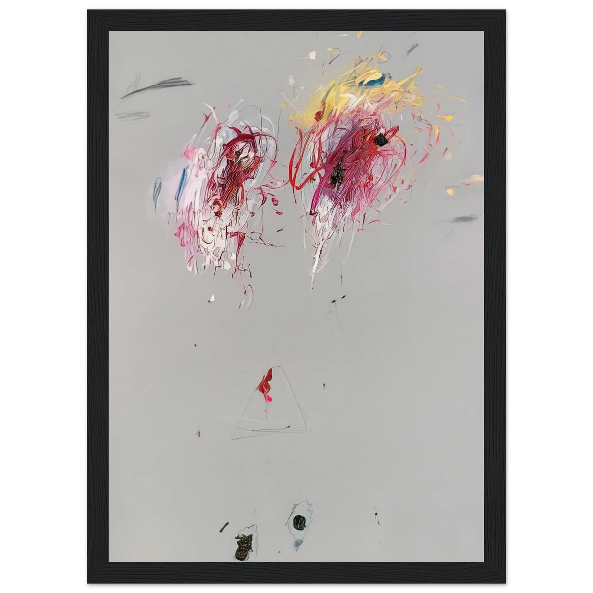 Nine Discourses on Commodus, Part IV Framed Poster | Cy Twombly Framed Prints Wall Art | Cy Twombly Store