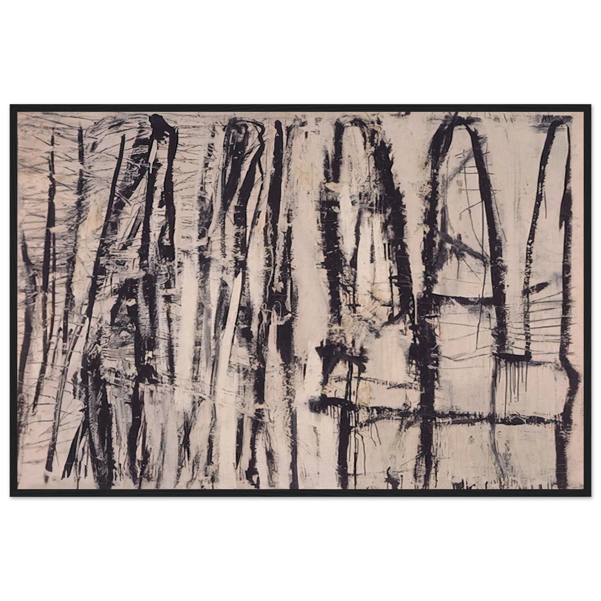 Quarzeat Framed Poster | Cy Twombly Framed Prints Wall Art | Cy Twombly Store