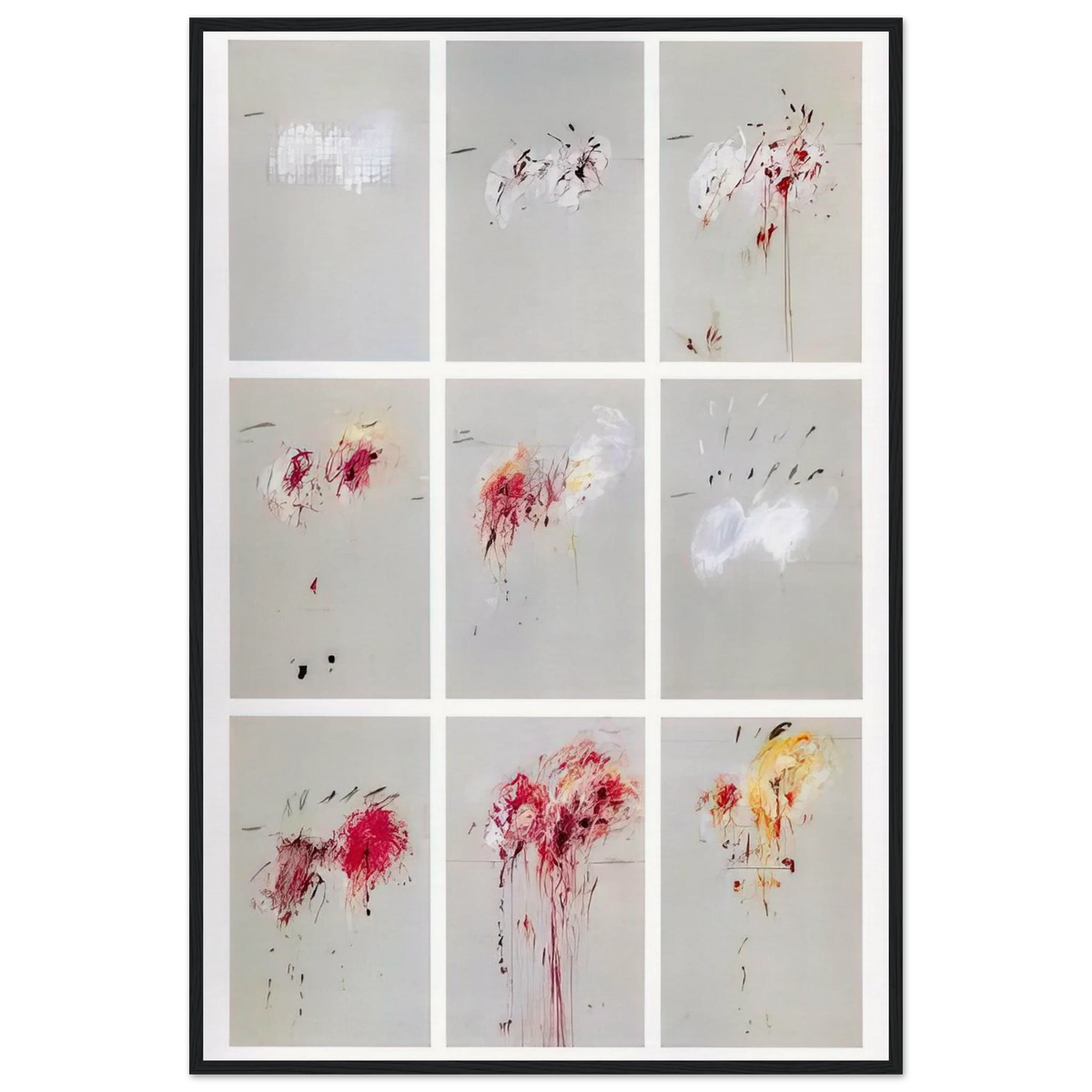 Nine Discourses on Commodus Framed Poster | Cy Twombly Framed Prints Wall Art | Cy Twombly Store