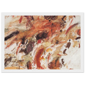 Ferragosto V Framed Poster | Cy Twombly Framed Prints Wall Art | Cy Twombly Store