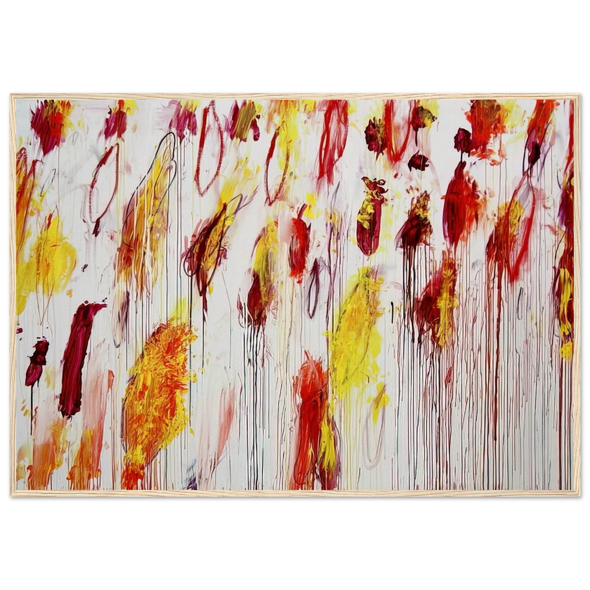 Lepanto, Part IV Framed Poster | Cy Twombly Framed Prints Wall Art | Cy Twombly Store