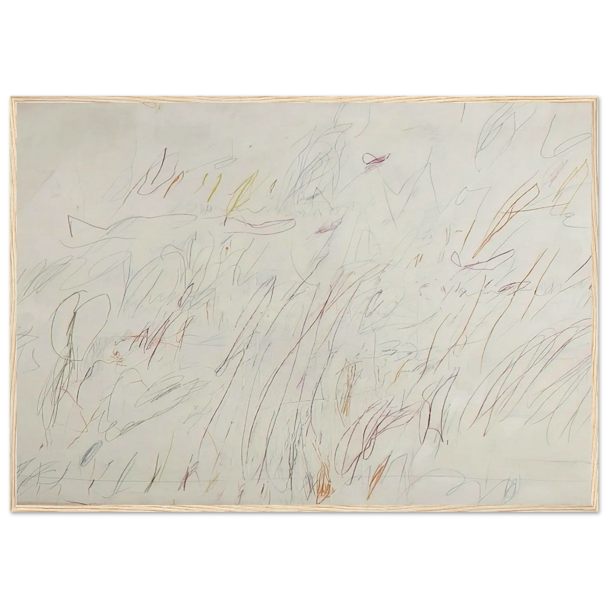 Sunset Framed Poster | Cy Twombly Framed Prints Wall Art | Cy Twombly Store