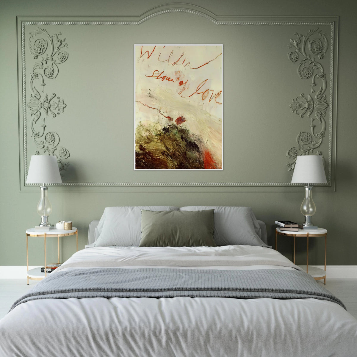 Wilder Shores of Love Framed Poster | Cy Twombly Framed Prints Wall Art | Cy Twombly Store