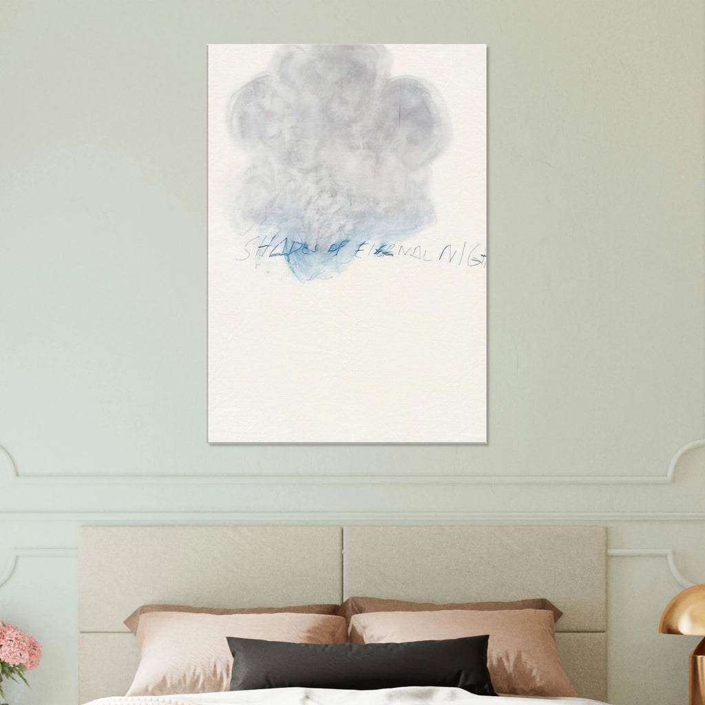 Fifty Days at Iliam. Shades of Eternal Night Canvas | Cy Twombly Canvas | Cy Twombly Store