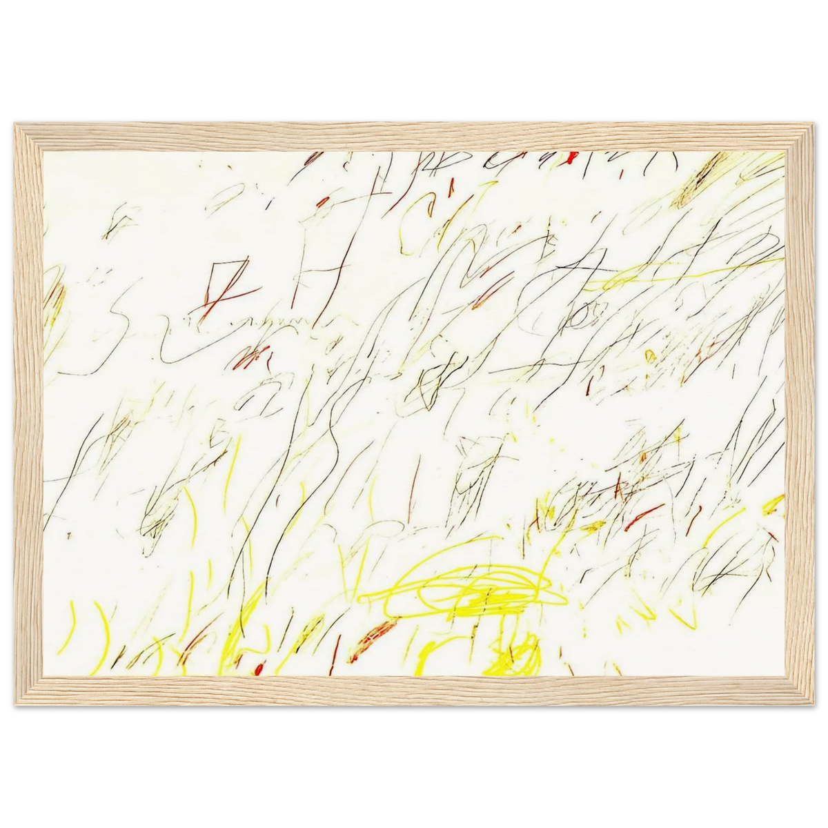 Blue Room Framed Poster | Cy Twombly Framed Prints Wall Art | Cy Twombly Store