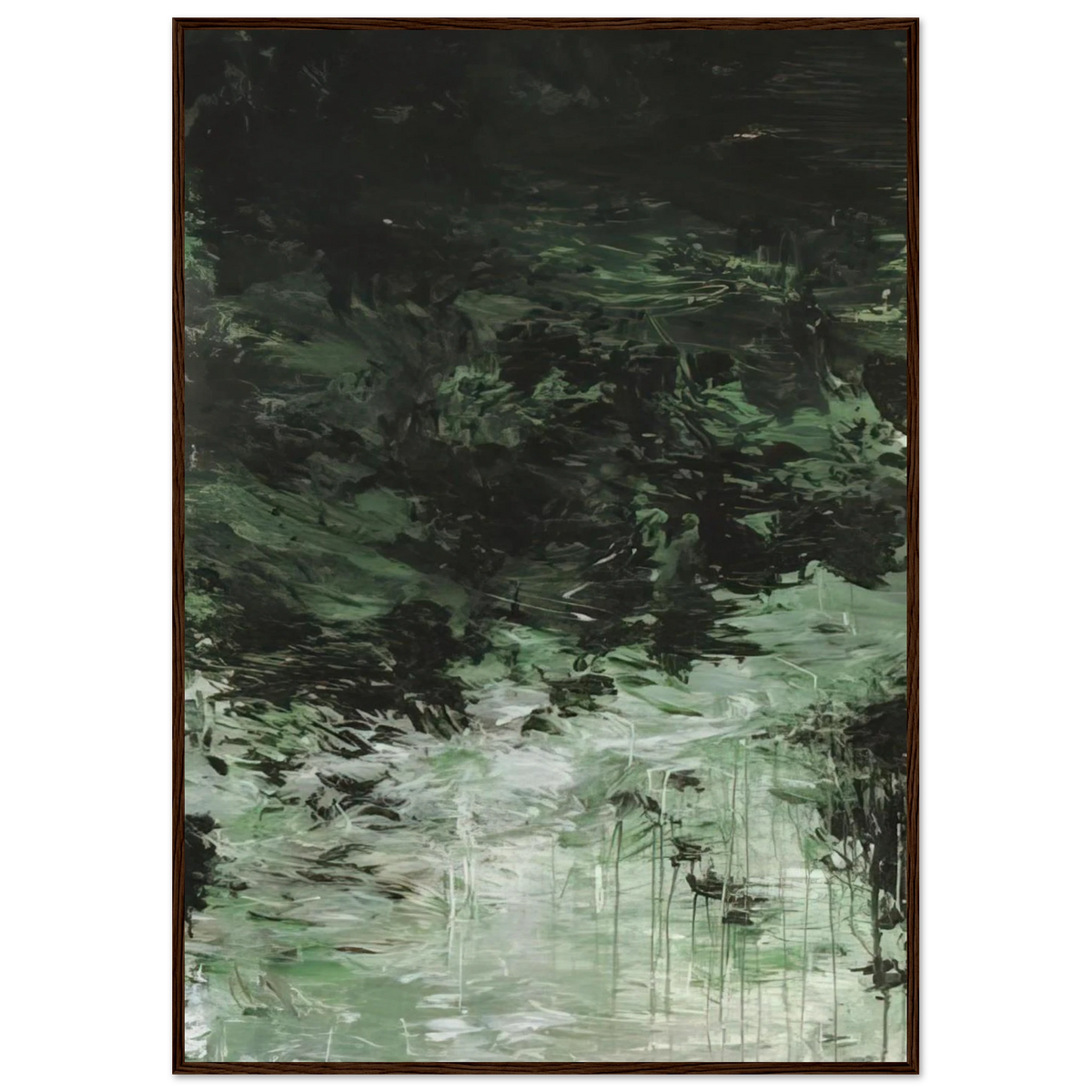 Untitled Part VIII Framed Poster | Cy Twombly Framed Prints Wall Art | Cy Twombly Store