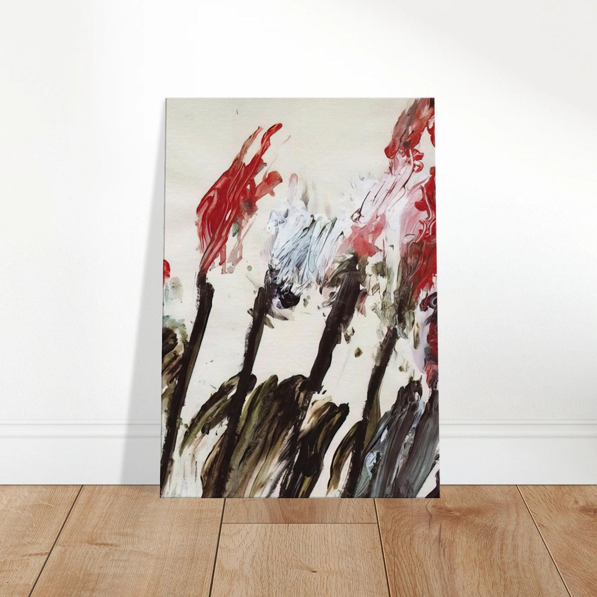Nicola's Irises Canvas | Cy Twombly Canvas | Cy Twombly Store