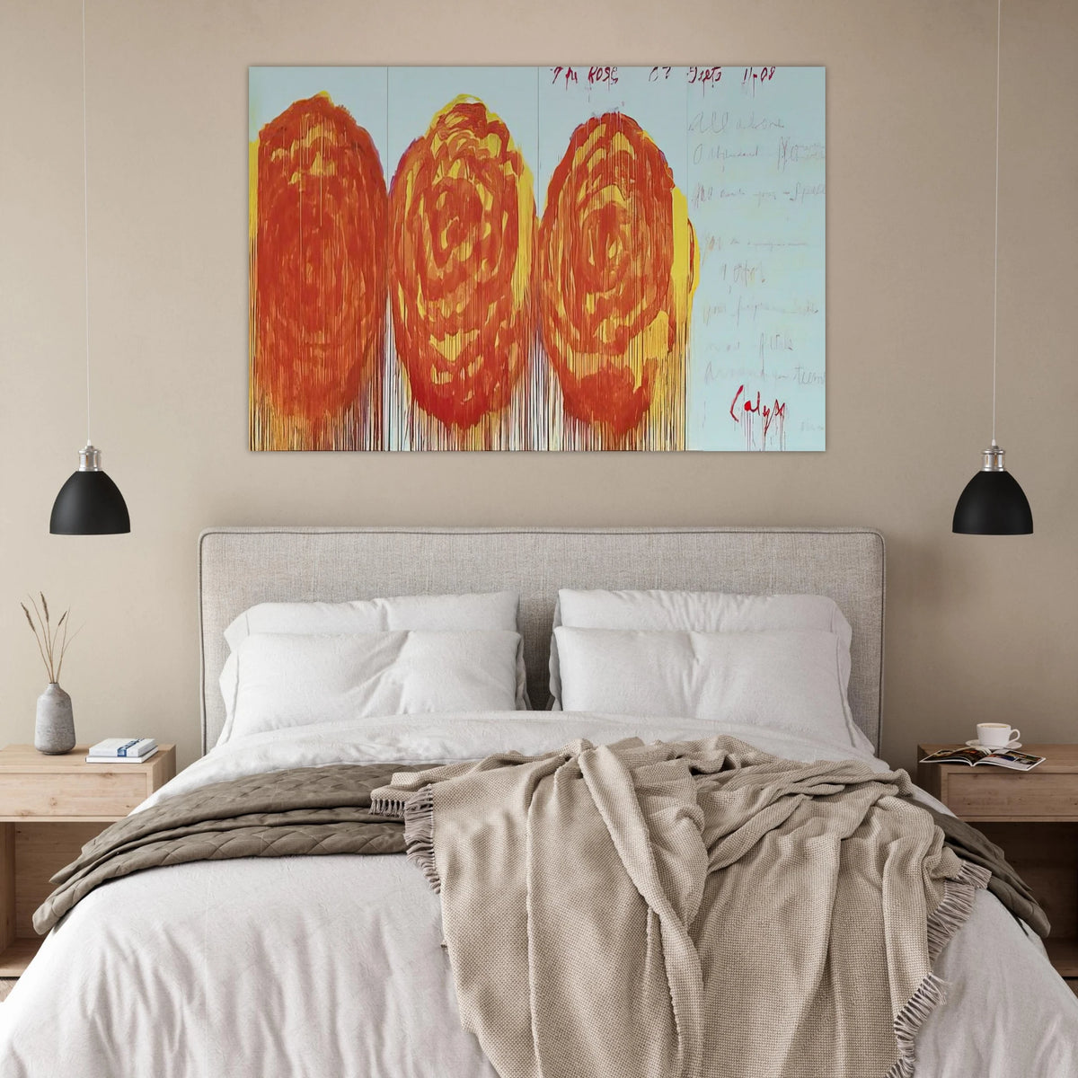 The Rose  II  Poster | Cy Twombly Poster | Cy Twombly Store
