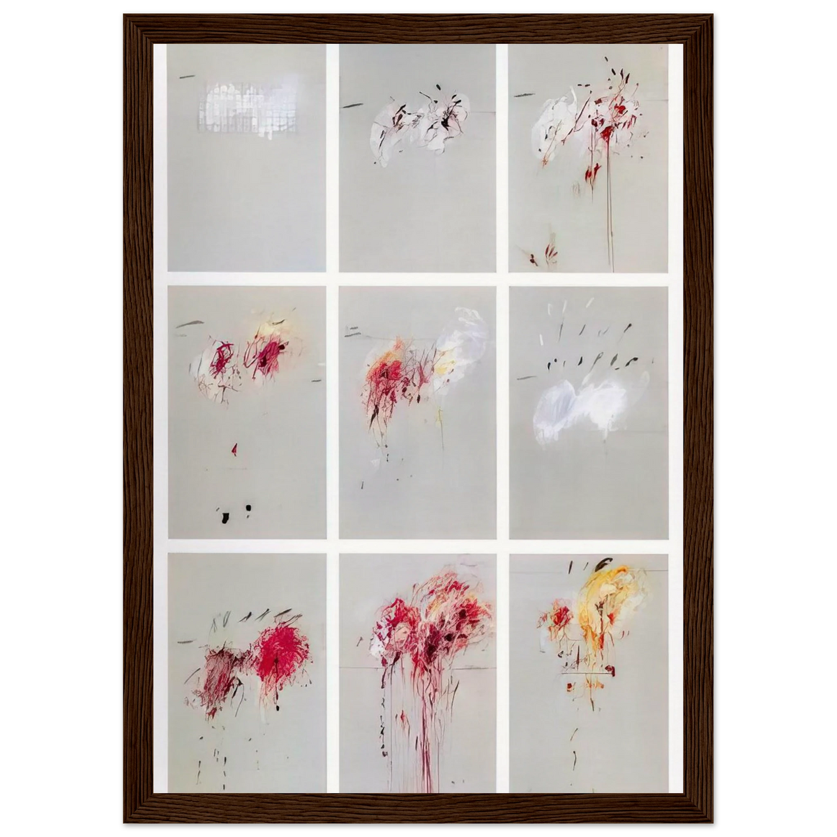 Nine Discourses on Commodus Framed Poster | Cy Twombly Framed Prints Wall Art | Cy Twombly Store