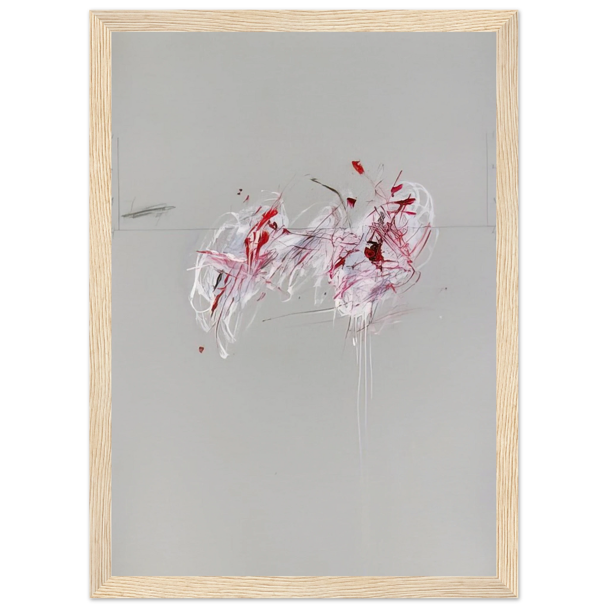 Nine Discourses on Commodus, Part II Framed Poster | Cy Twombly Framed Prints Wall Art | Cy Twombly Store