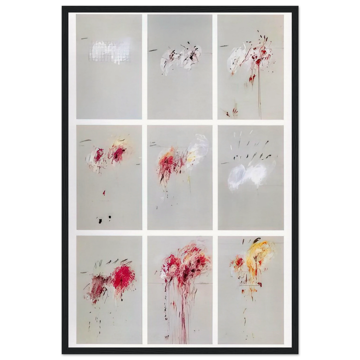 Nine Discourses on Commodus Framed Poster | Cy Twombly Framed Prints Wall Art | Cy Twombly Store