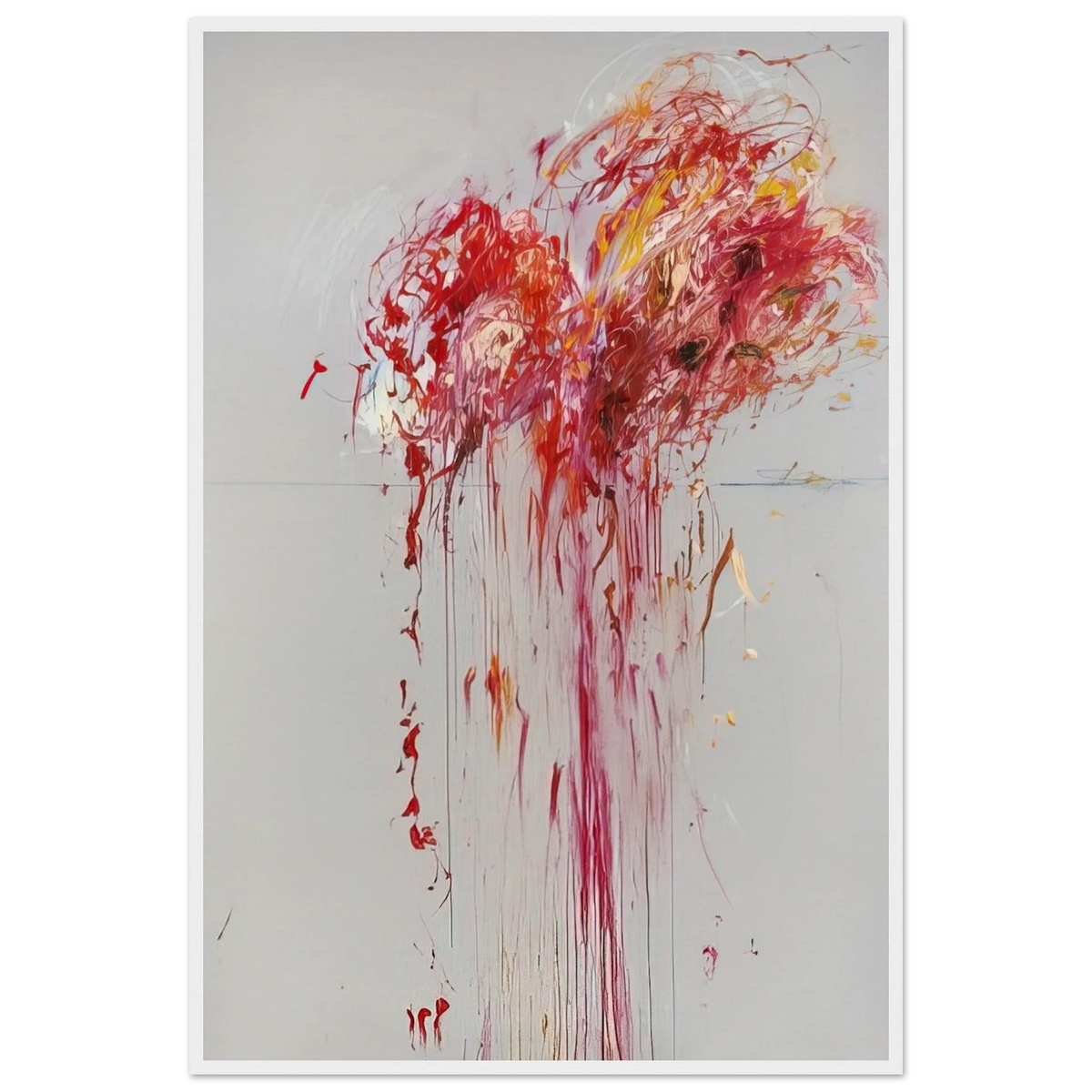 Nine Discourses on Commodus, Part VIII Framed Poster | Cy Twombly Framed Prints Wall Art | Cy Twombly Store