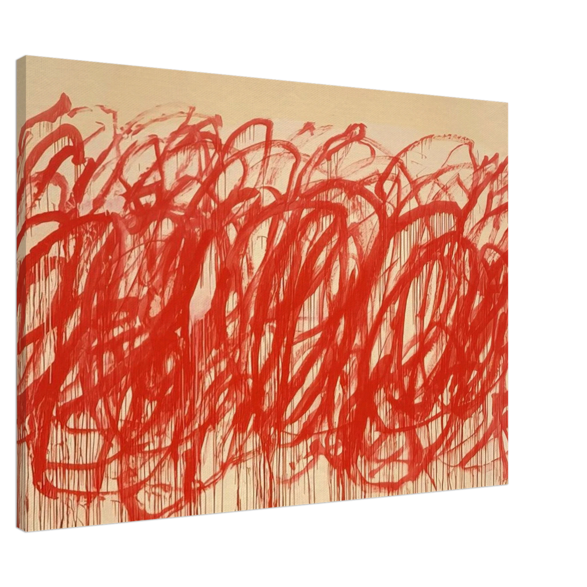Untitled  Bacchus  Canvas | Cy Twombly Canvas | Cy Twombly Store