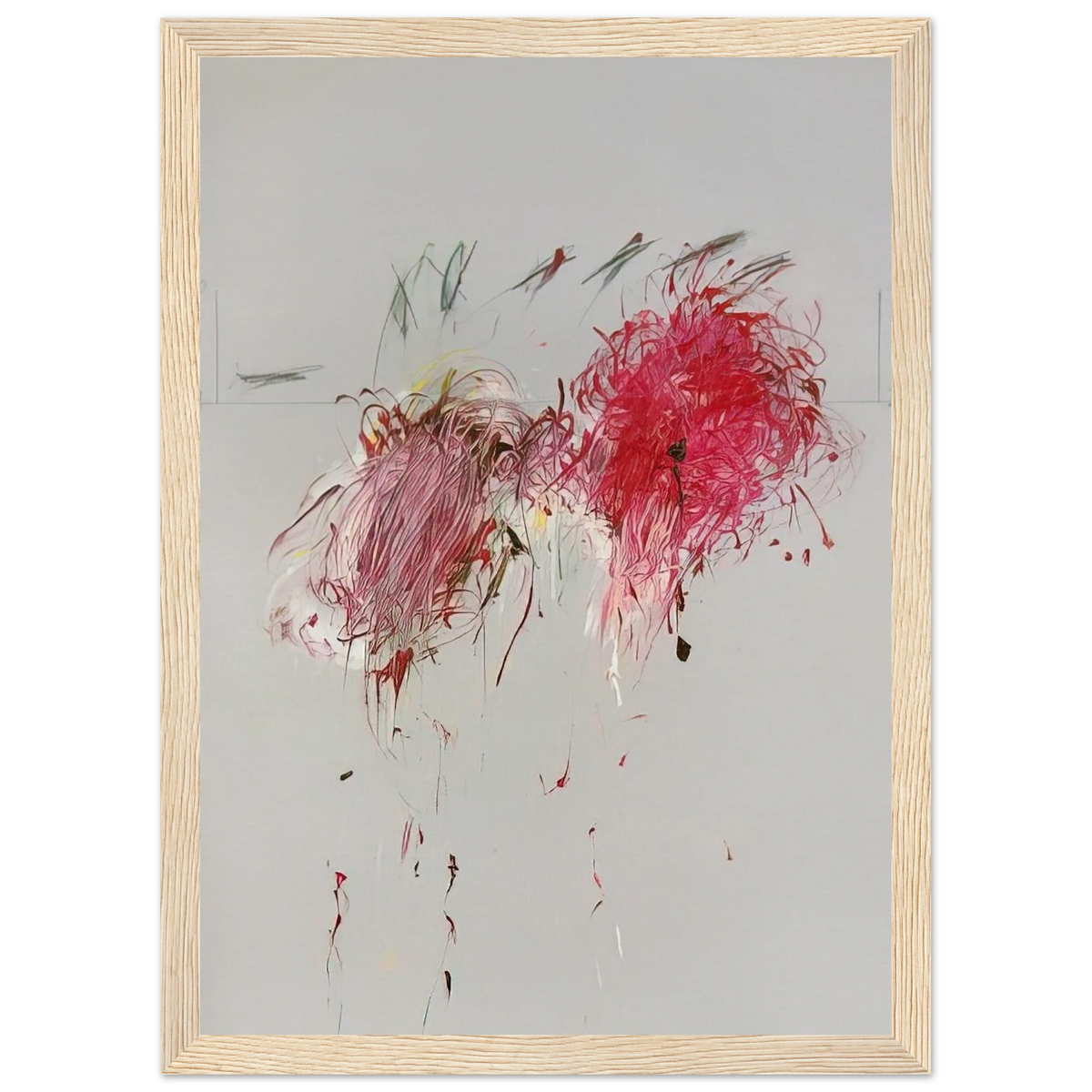 Nine Discourses on Commodus, , Part VII Framed Poster | Cy Twombly Framed Prints Wall Art | Cy Twombly Store