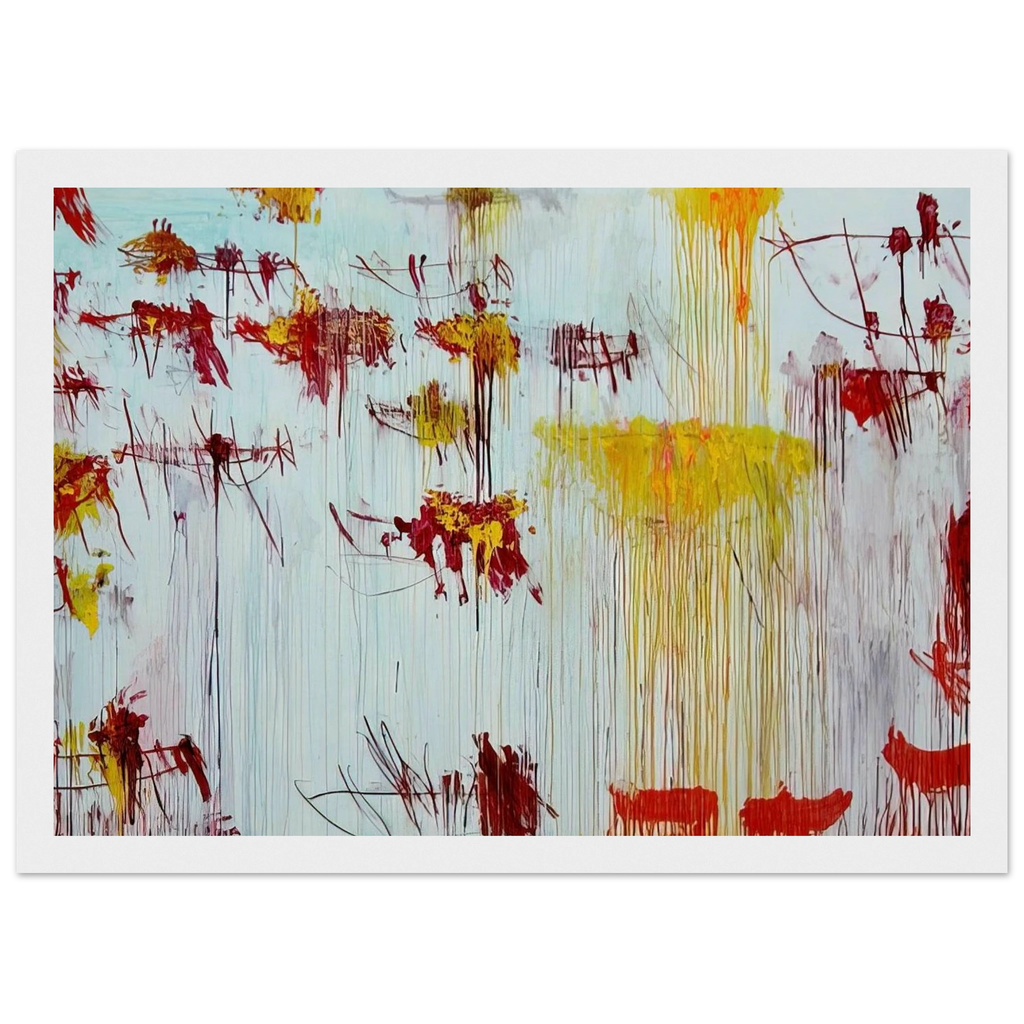 Lepanto, Part X Framed Poster | Cy Twombly Framed Prints Wall Art | Cy Twombly Store