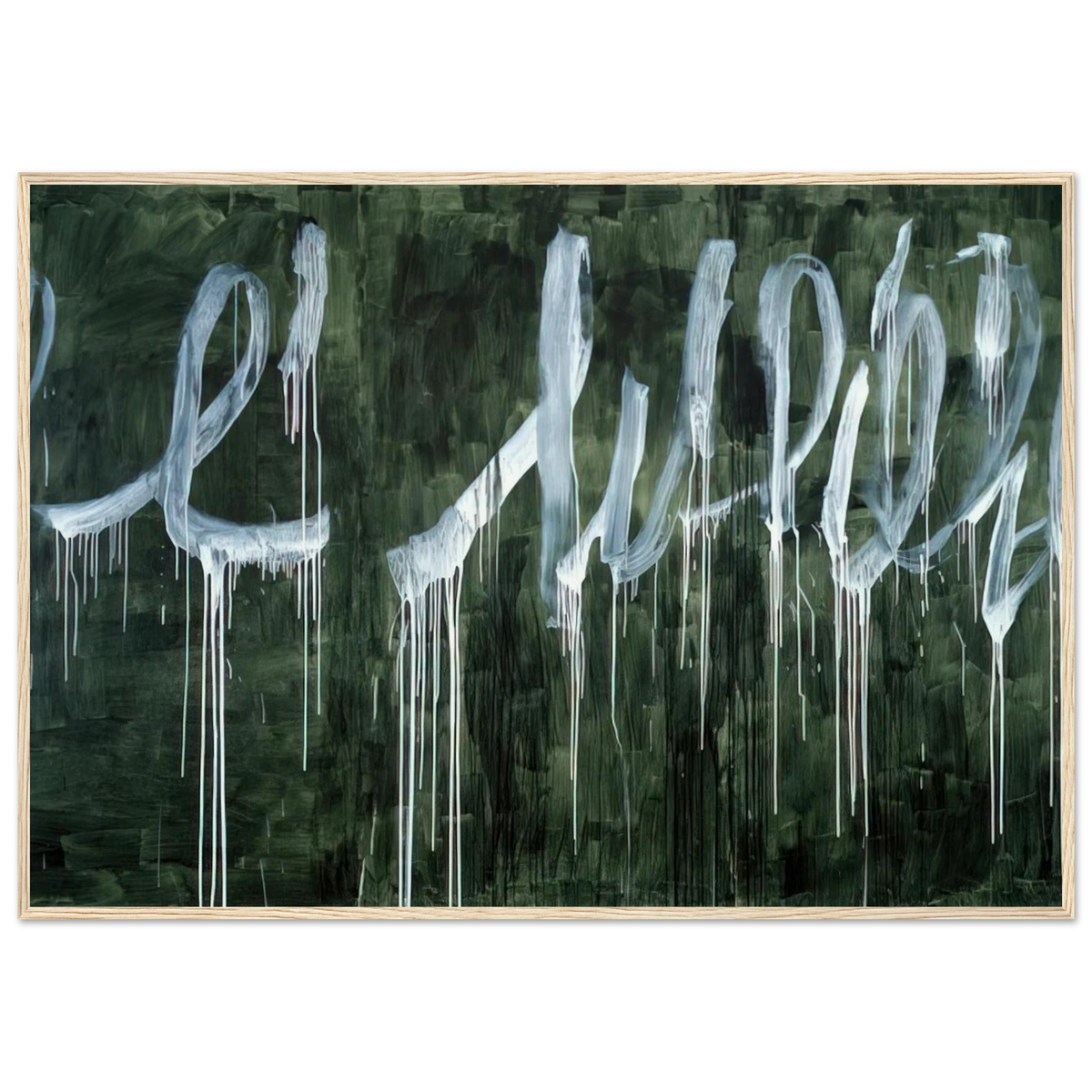 III Notes From Salalah  Note I  Framed Poster | Cy Twombly Framed Prints Wall Art | Cy Twombly Store