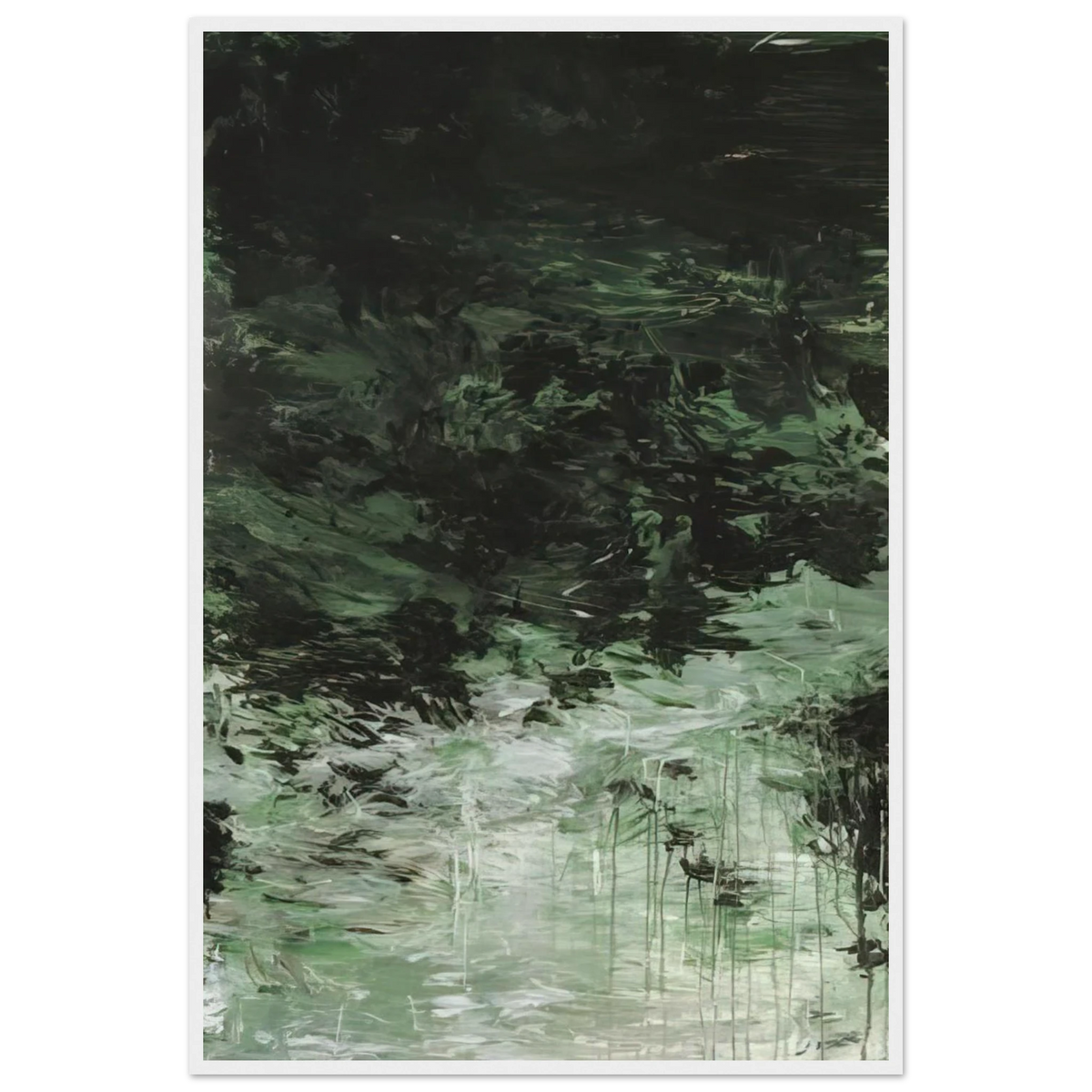 Untitled Part VIII Framed Poster | Cy Twombly Framed Prints Wall Art | Cy Twombly Store