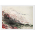 Hero and Leandro  A Painting in Four Parts  Part I Framed Poster | Cy Twombly Framed Prints Wall Art | Cy Twombly Store