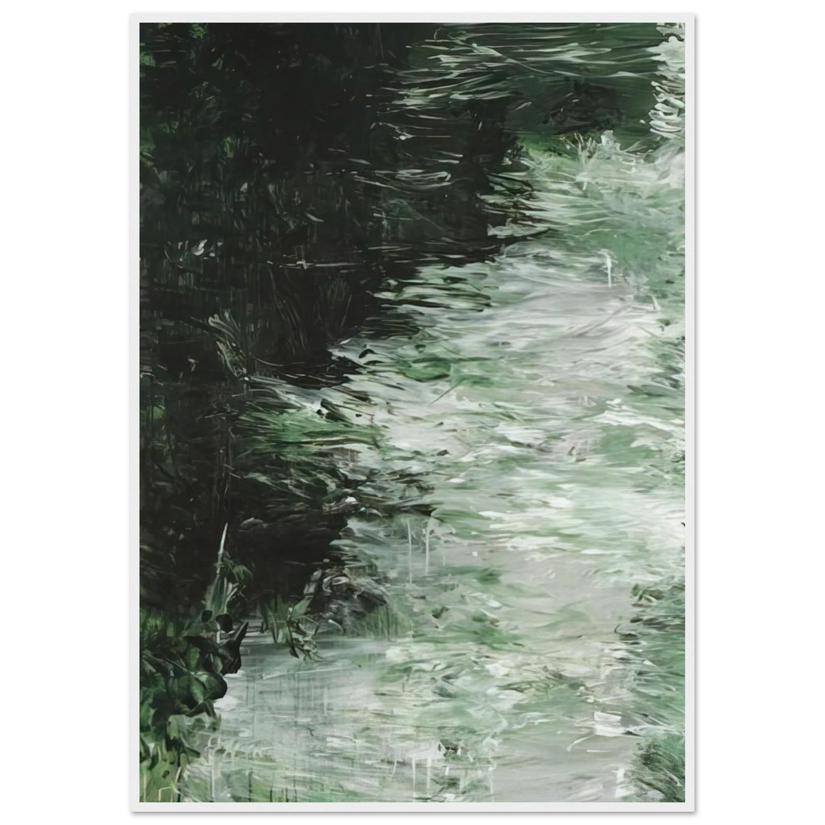Untitled Part VII Framed Poster | Cy Twombly Framed Prints Wall Art | Cy Twombly Store