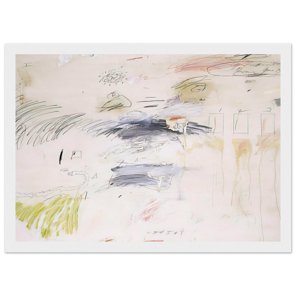 Untitled, Rome Framed Poster | Cy Twombly Framed Prints Wall Art | Cy Twombly Store