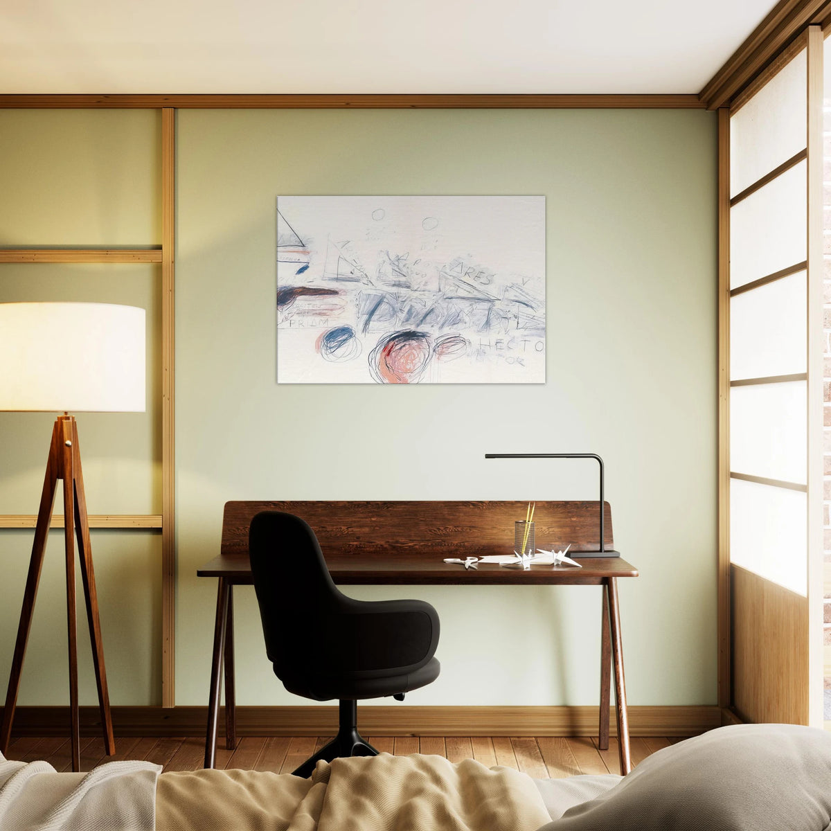 Fifty Days at Iliam. Ilians in Battle Canvas | Cy Twombly Canvas | Cy Twombly Store